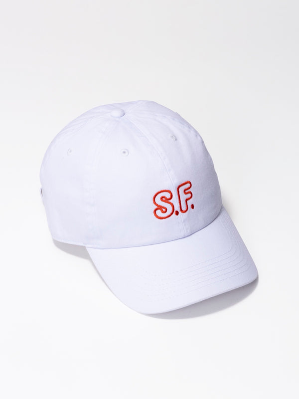 S.F. CAP - ホワイト - SPACE SOUVENIR