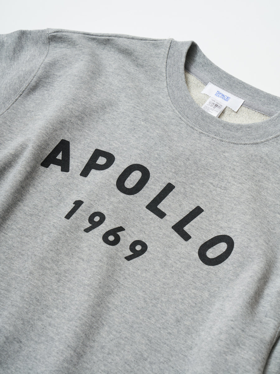 APOLLO Sweat - グレー - SPACE SOUVENIR