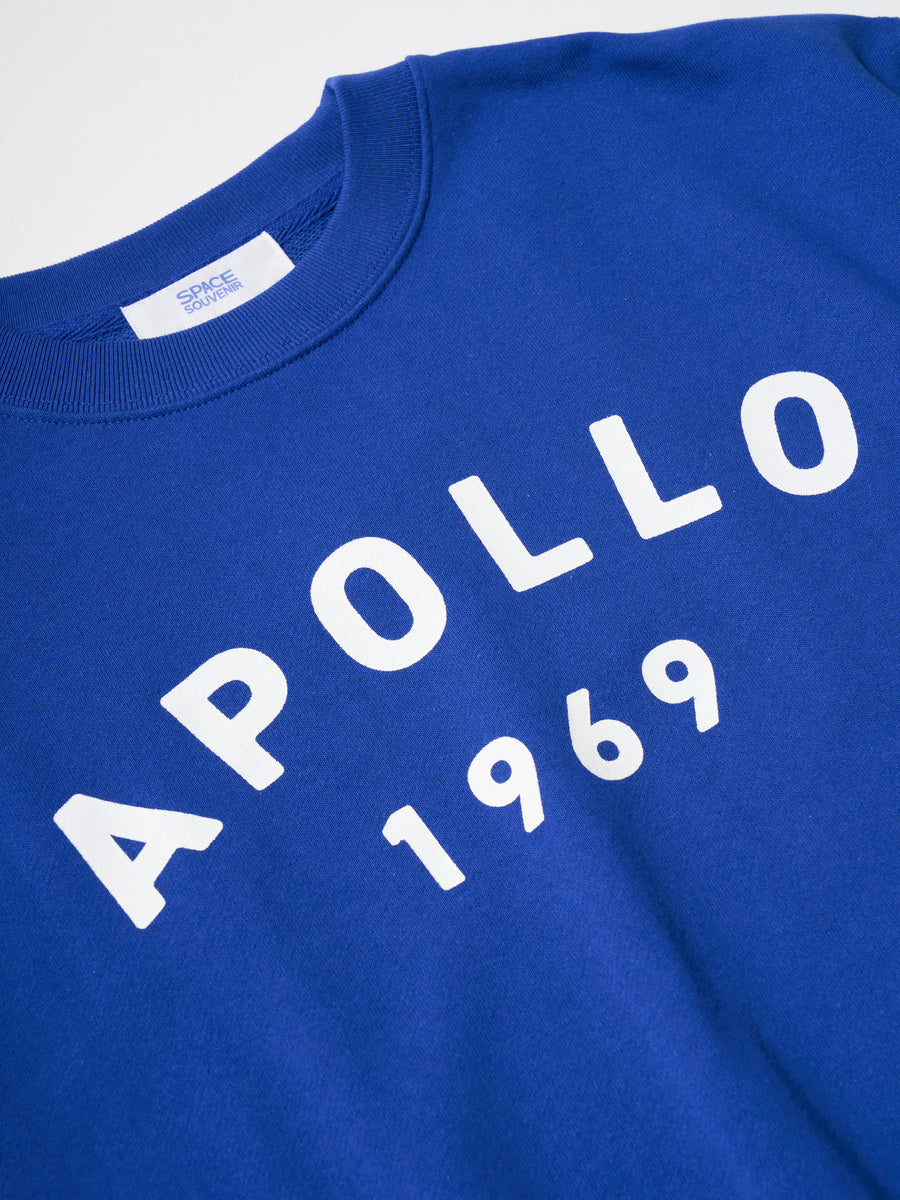 APOLLO Sweat - ロイヤルブルー - SPACE SOUVENIR