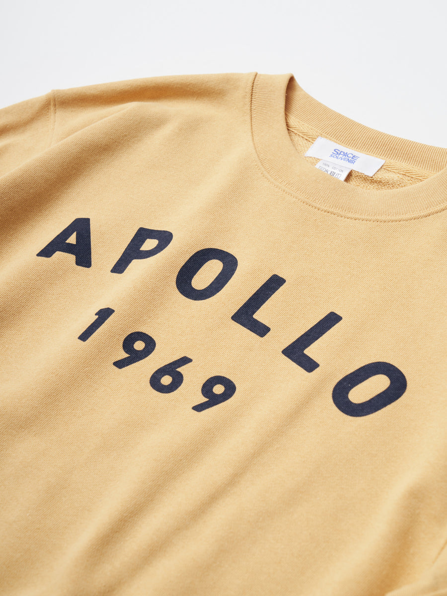 APOLLO Sweat - イエロー - SPACE SOUVENIR