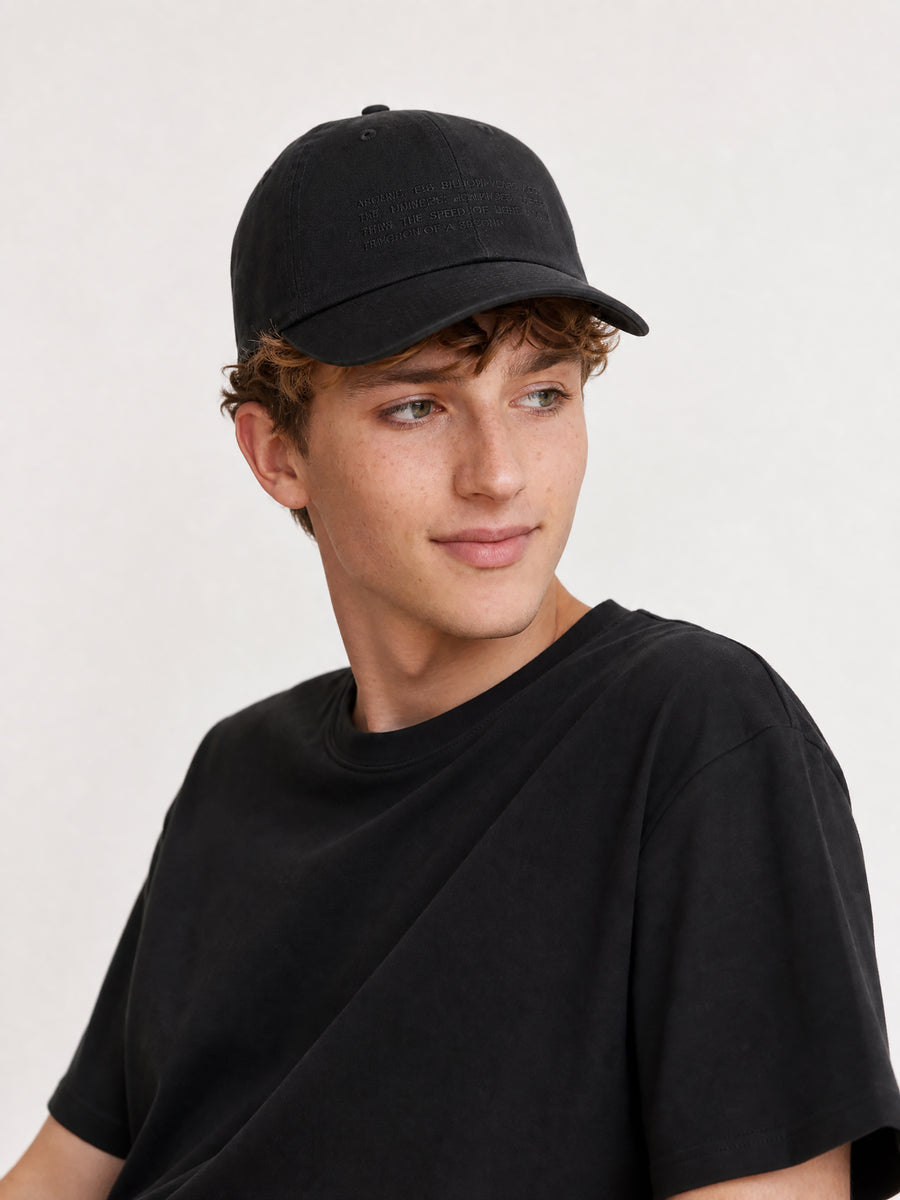 BIRTH OF SPACE CAP / BLACK