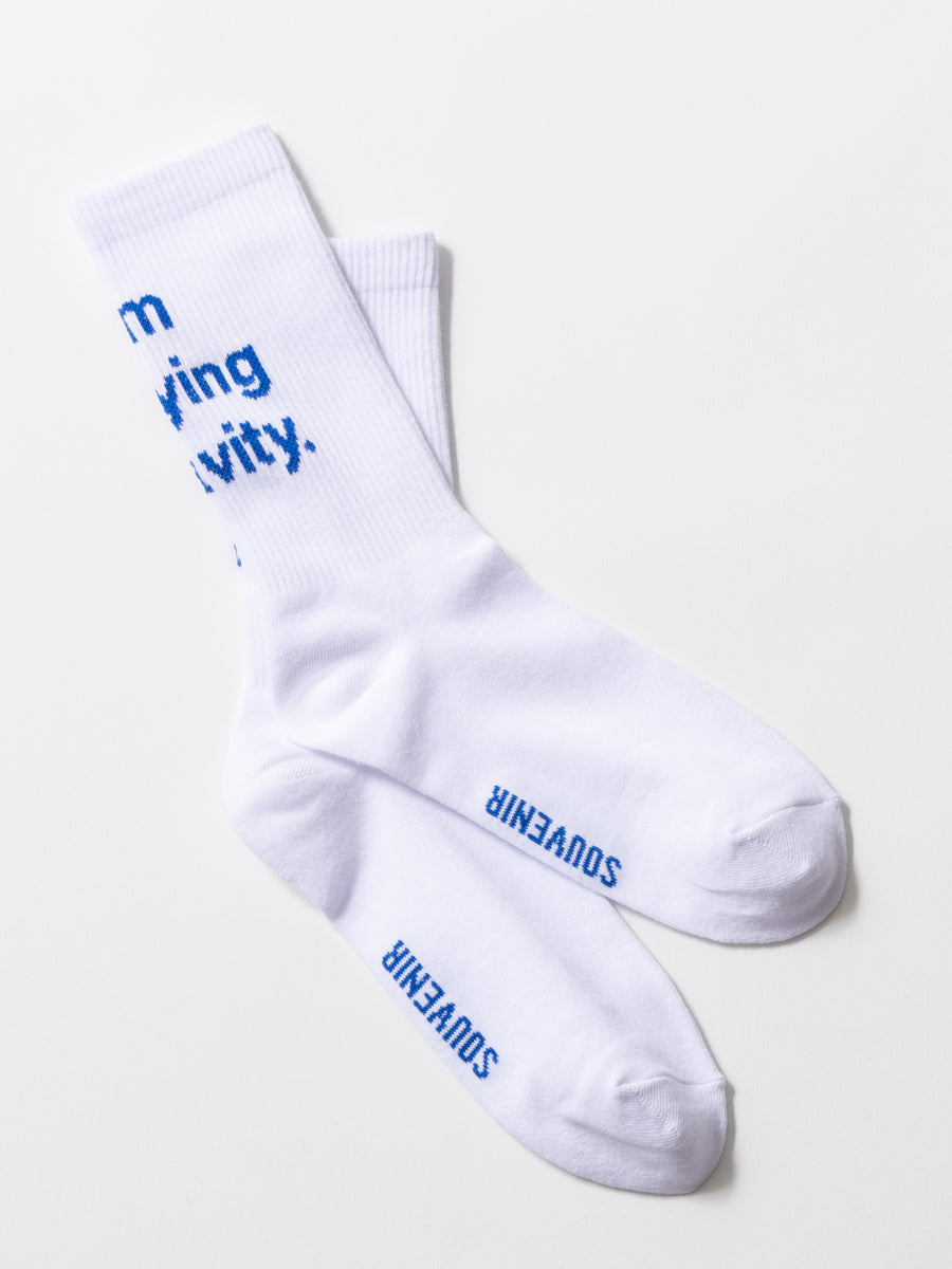 重力に逆らうSocks / WHITE 02
