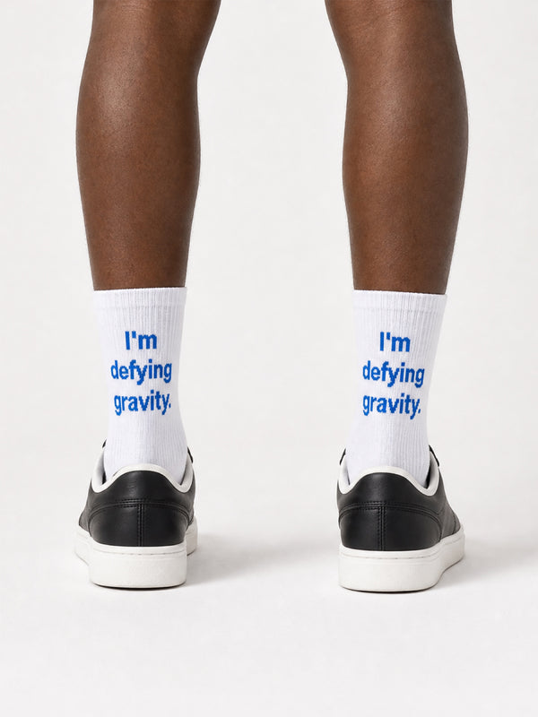 重力に逆らうSocks / WHITE 04