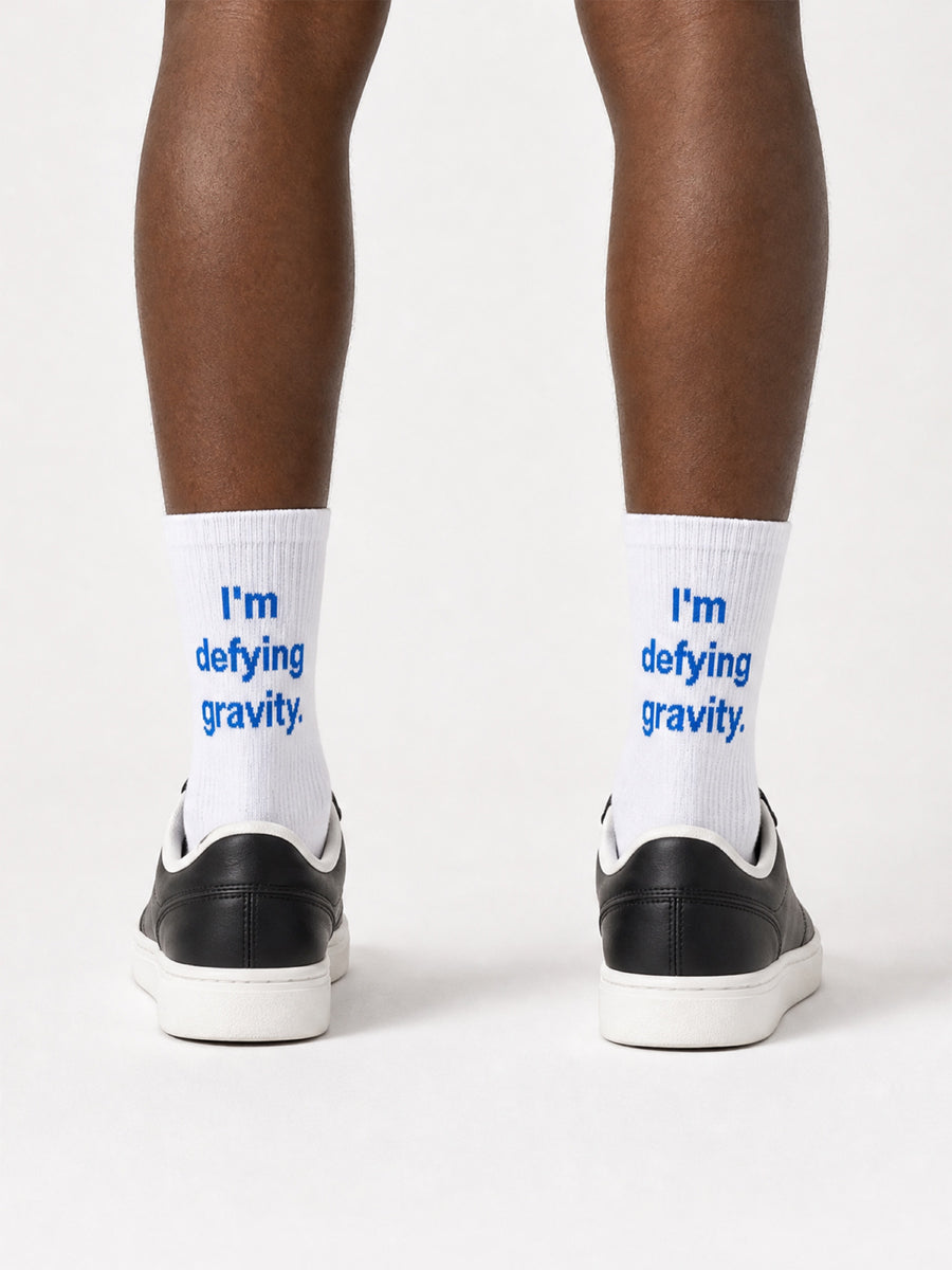 重力に逆らうSocks / WHITE 04