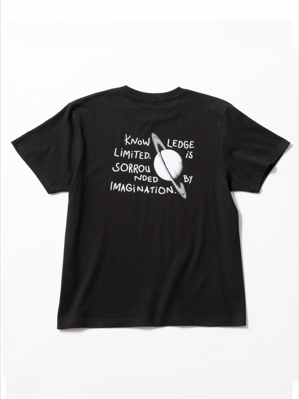 imagination Tee - ブラック - SPACE SOUVENIR