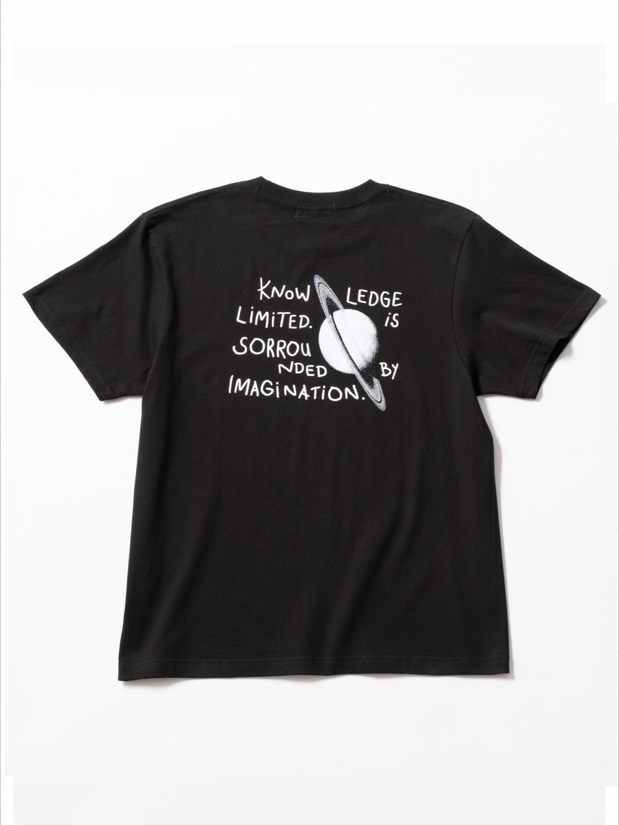 imagination Tee - ブラック - SPACE SOUVENIR