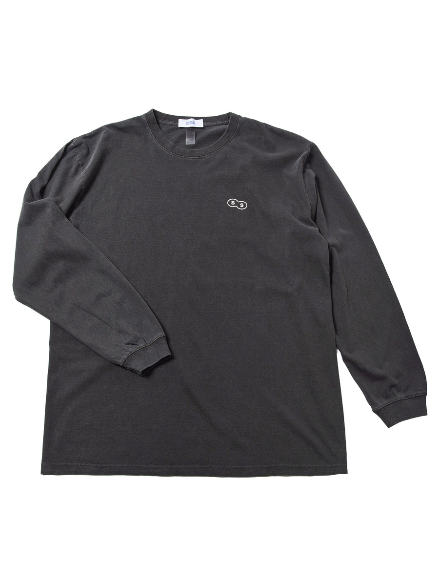 LIFE Long Tee - ヴィンテージブラック - SPACE SOUVENIR