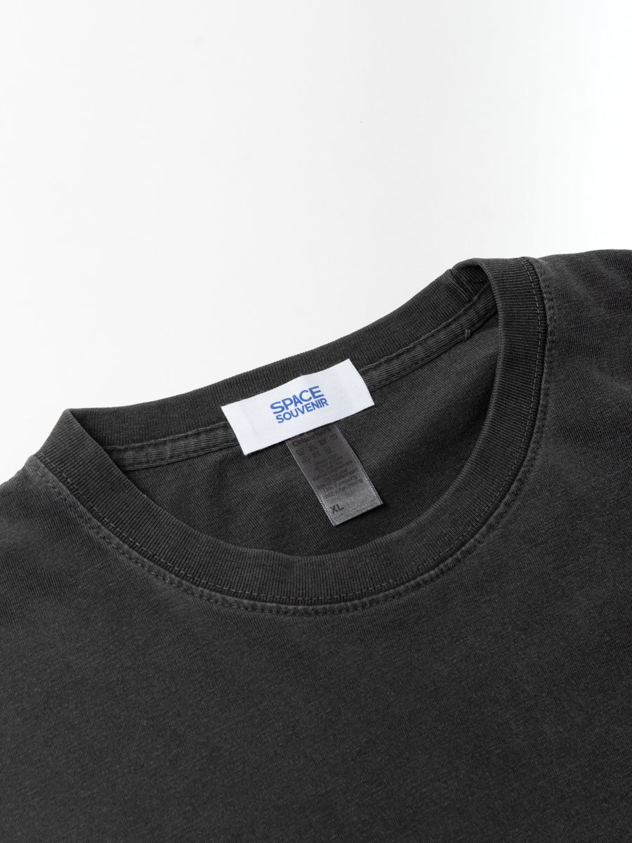 LIFE Long Tee - ヴィンテージブラック - SPACE SOUVENIR