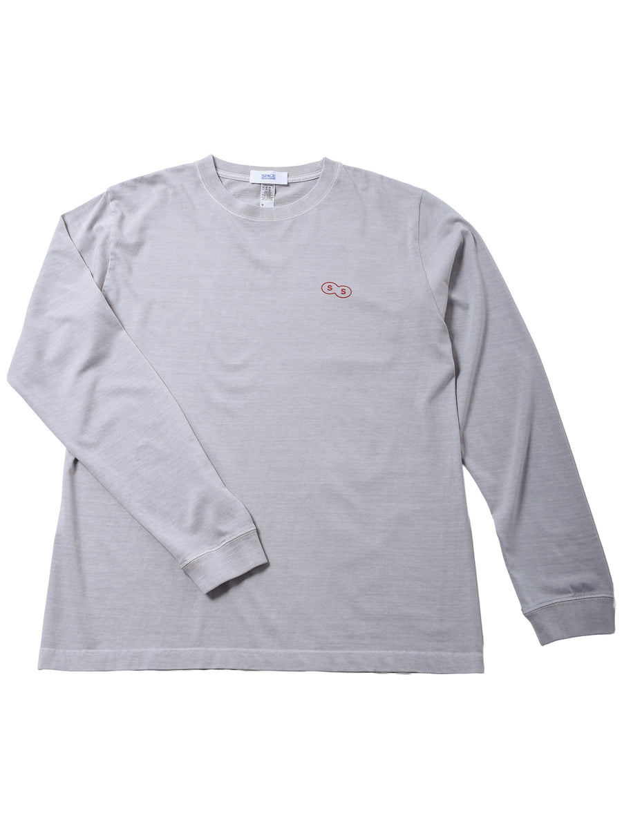 LIFE Long Tee - ヴィンテージグレー - SPACE SOUVENIR
