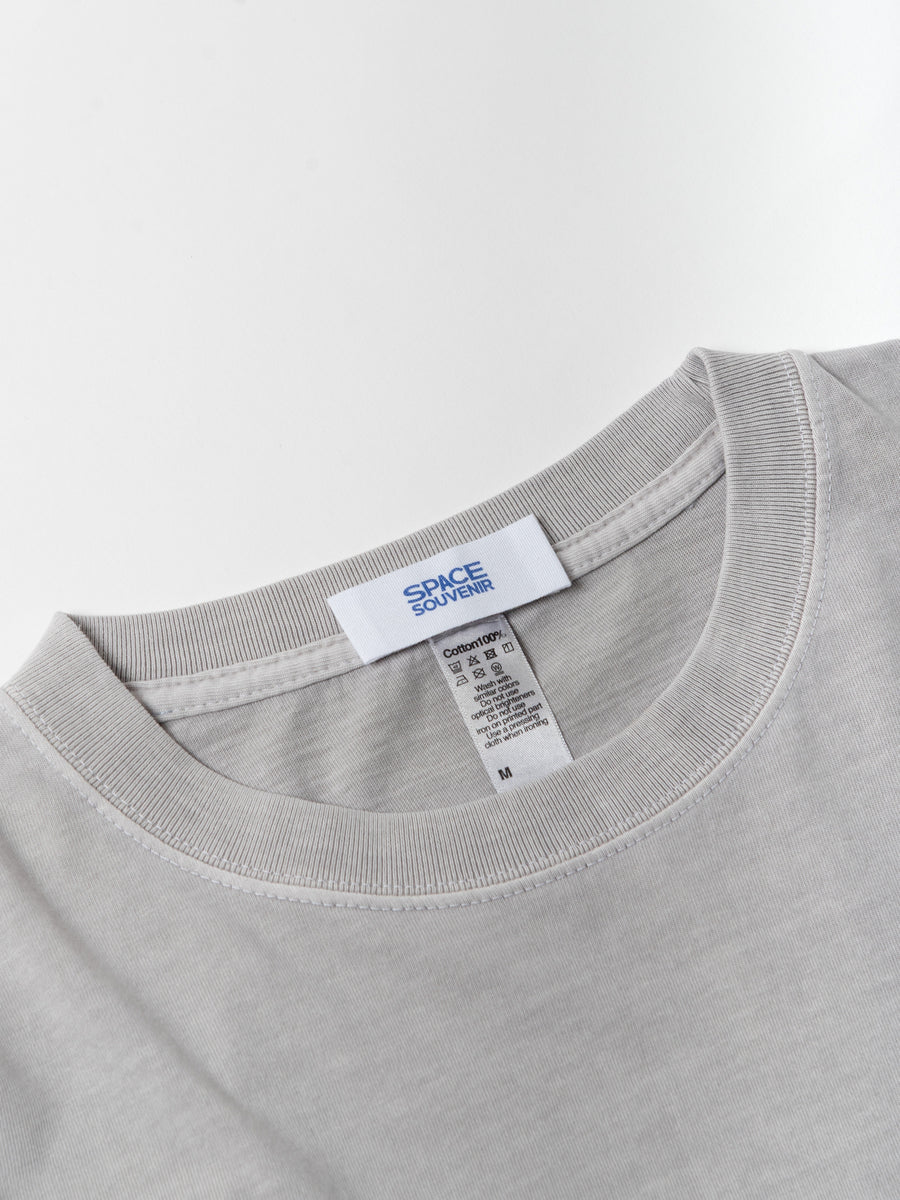 LIFE Long Tee - ヴィンテージグレー - SPACE SOUVENIR