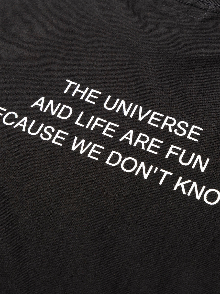 LIFE Tee - ブラック - SPACE SOUVENIR
