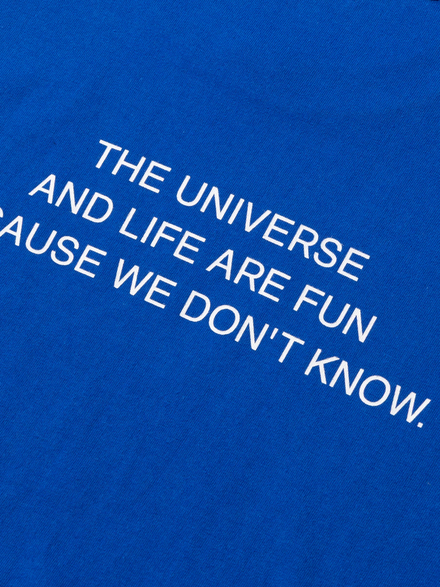 LIFE Tee - ロイヤルブルー - SPACE SOUVENIR