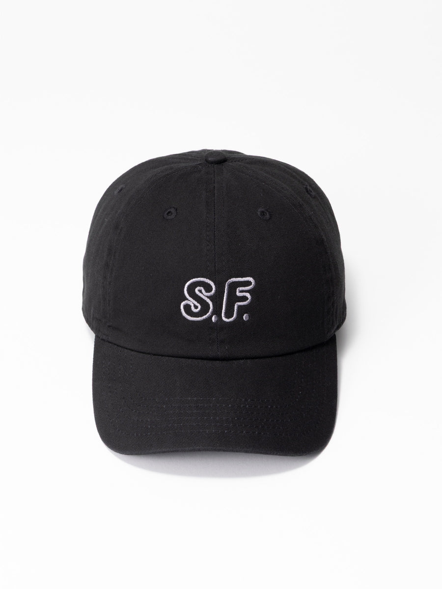 S.F. CAP - ブラック - SPACE SOUVENIR