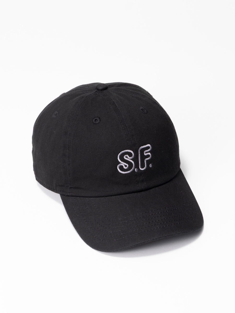 S.F. CAP - ブラック - SPACE SOUVENIR