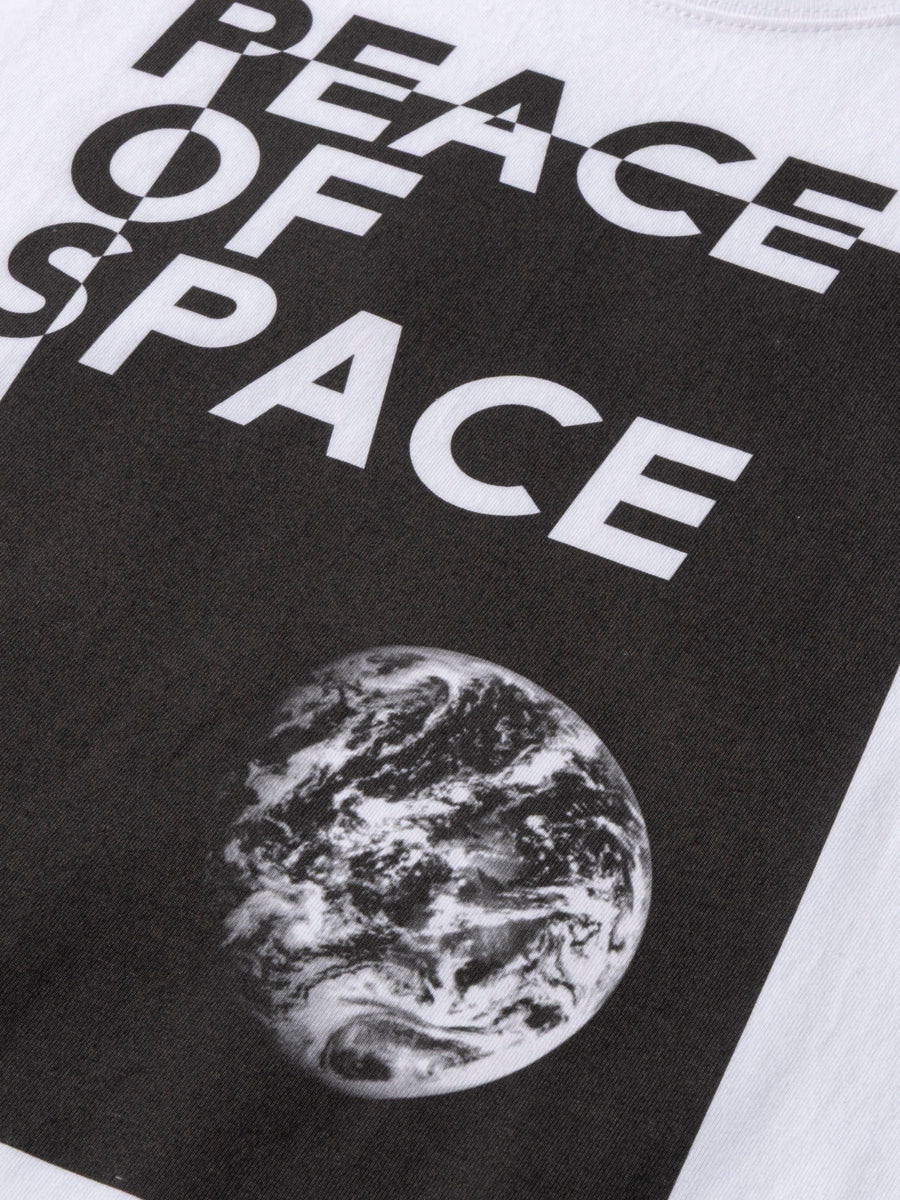Space of Peace Tee - ホワイト - SPACE SOUVENIR
