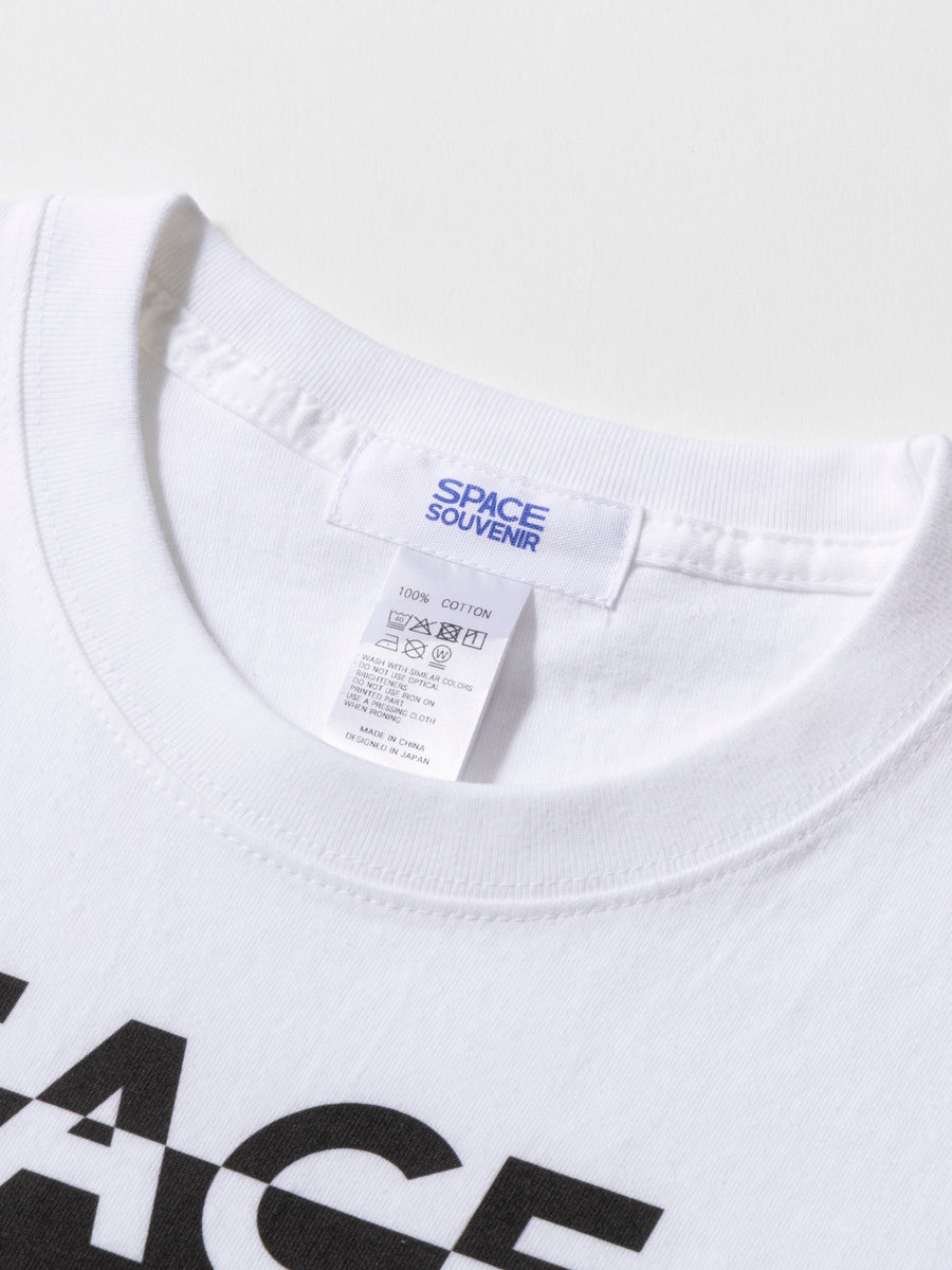 Space of Peace Tee - ホワイト - SPACE SOUVENIR