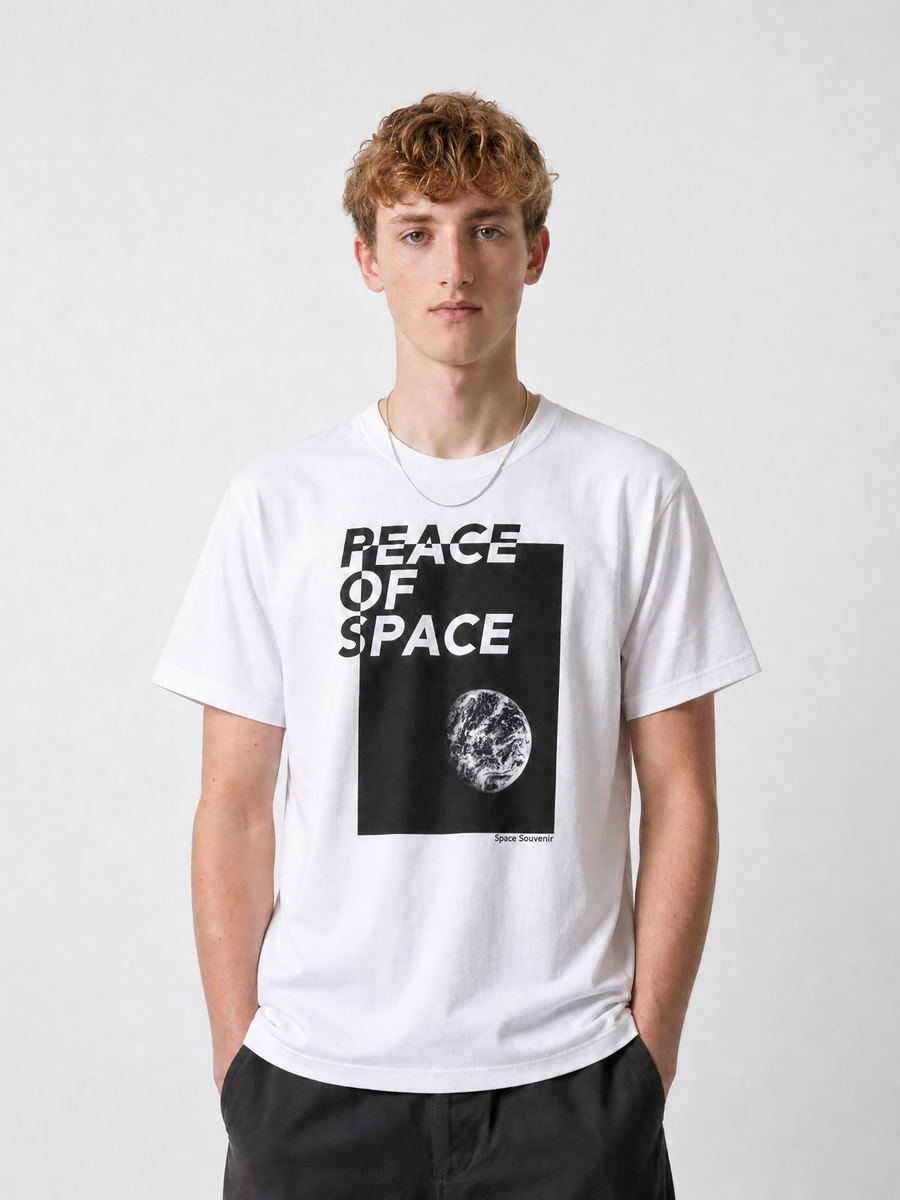 Space of Peace Tee / WHITE