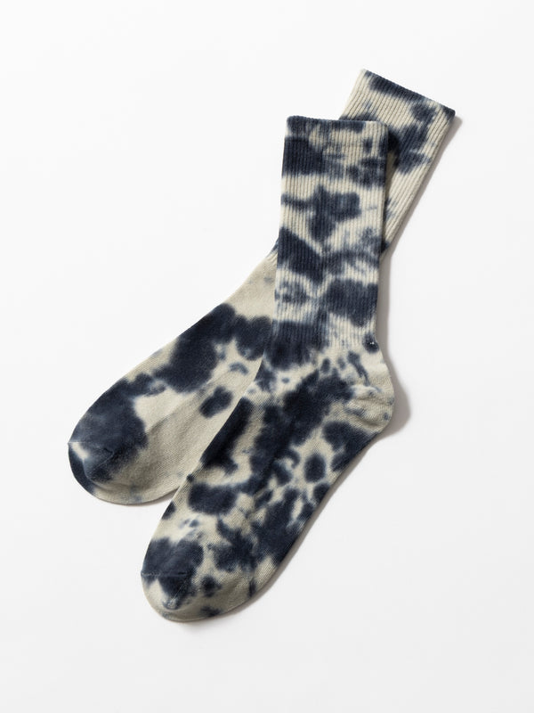 Tie-dye Socks / Moon 01