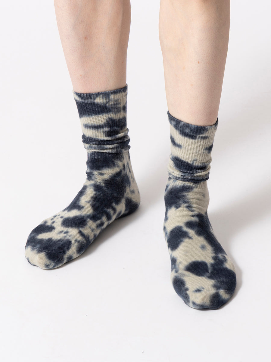 Tie-dye Socks / Moon 02