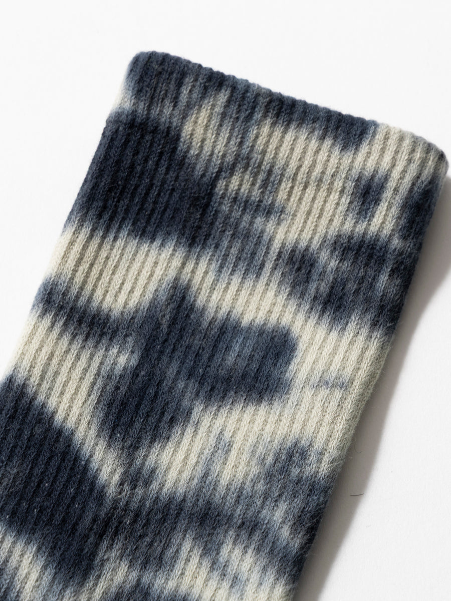 Tie-dye Socks / Moon 04