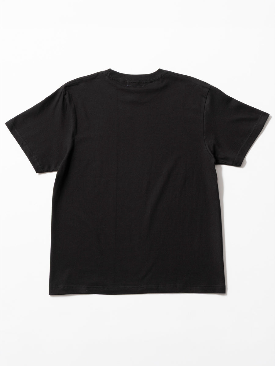 To the moon again Tee - ブラック - SPACE SOUVENIR