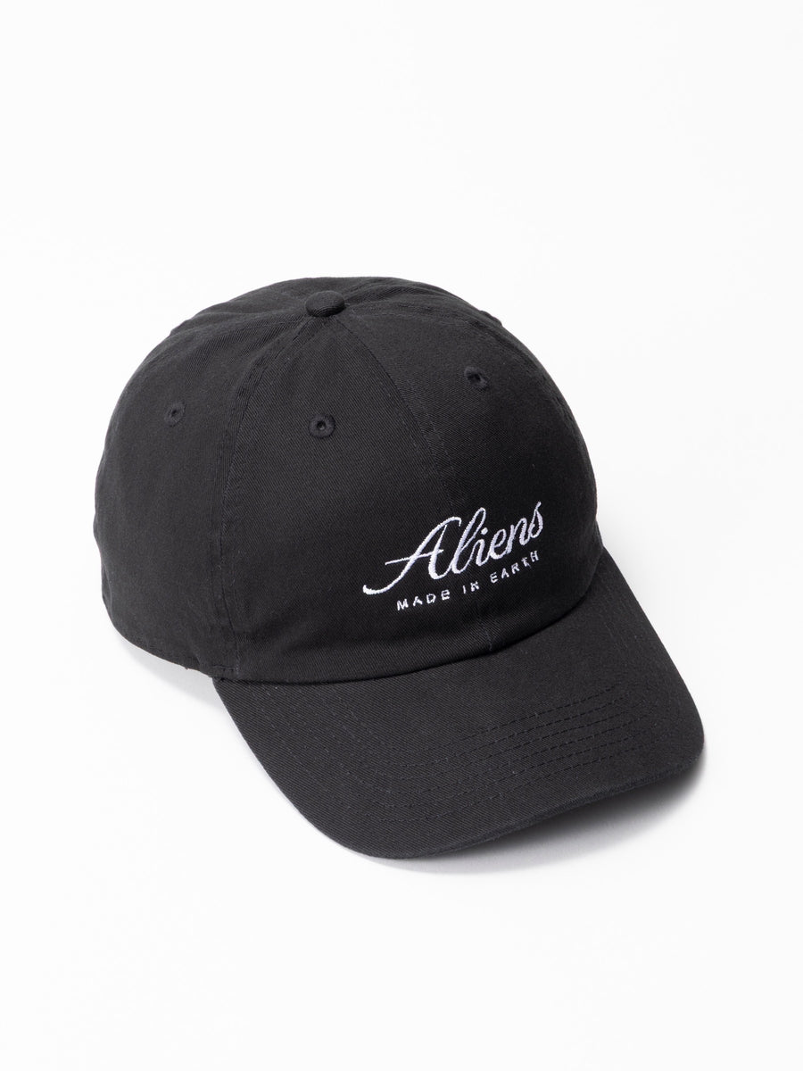 WE ARE ALIENS CAP - ブラック - SPACE SOUVENIR