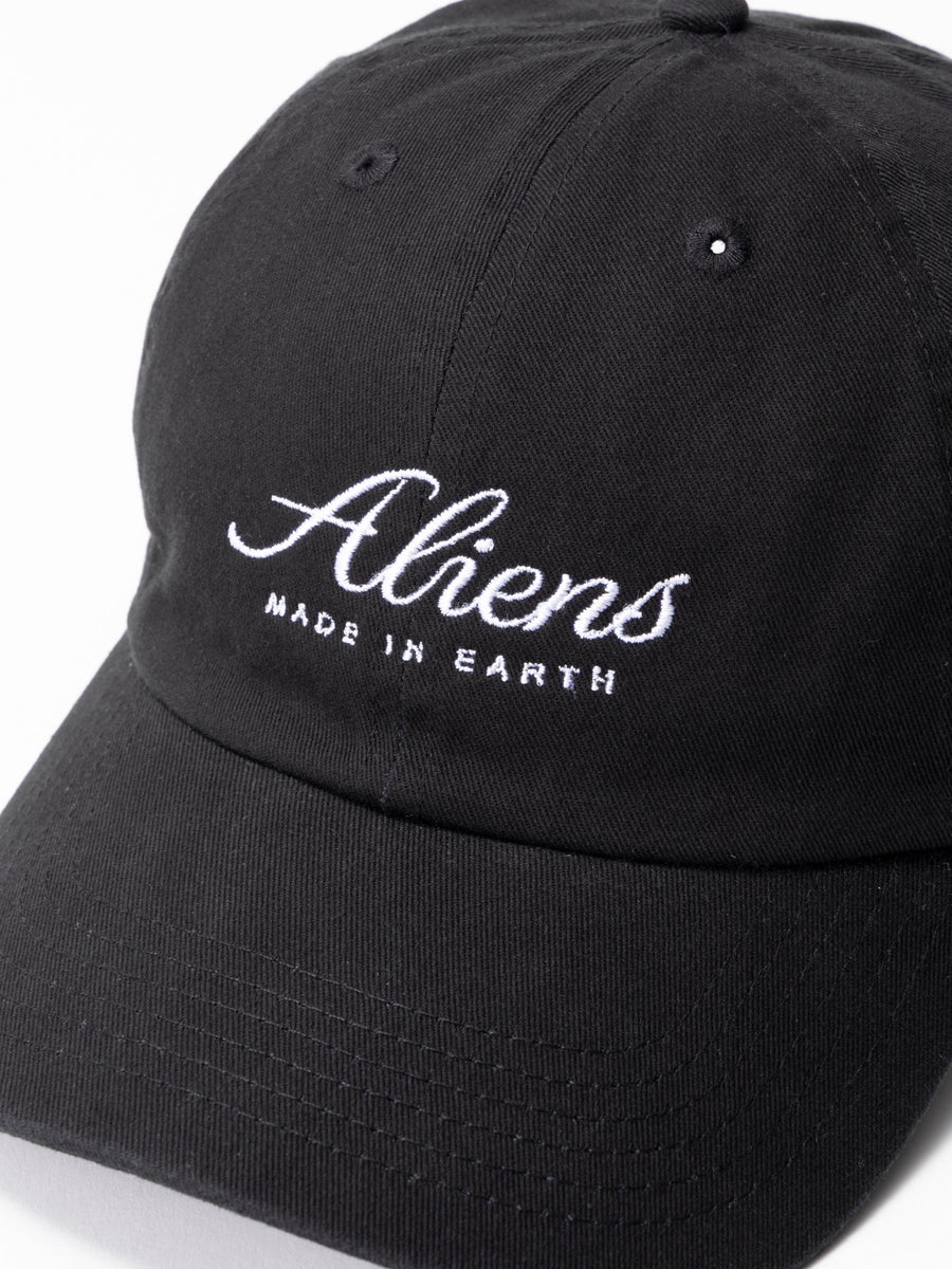 WE ARE ALIENS CAP - ブラック - SPACE SOUVENIR